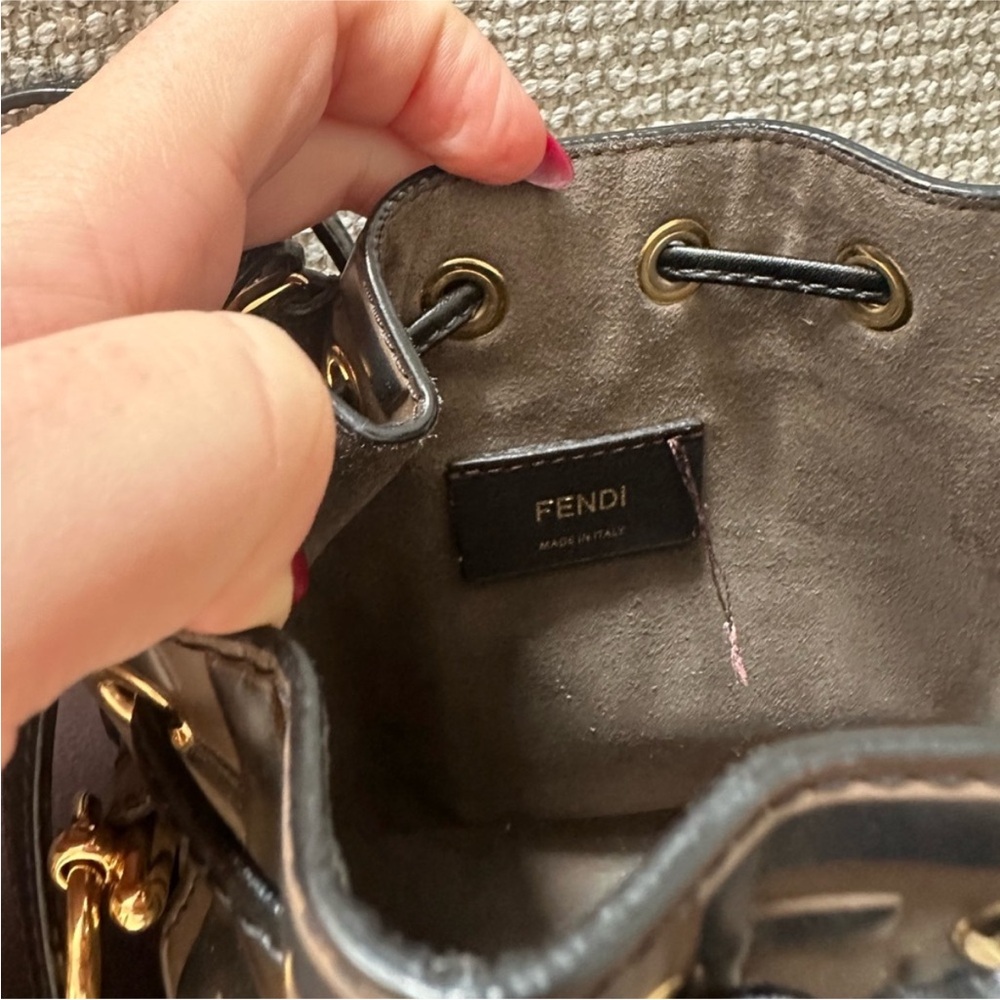 Fendi Mon Tresor Mini bucket bag - Picture 4 of 7